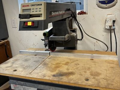 Sears Craftsman 10" Electronic Radial Arm Saw with Stand