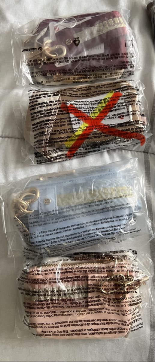 Lululemon wristlets, crossbody,