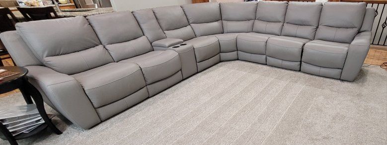 power reclining couch less than a year old
