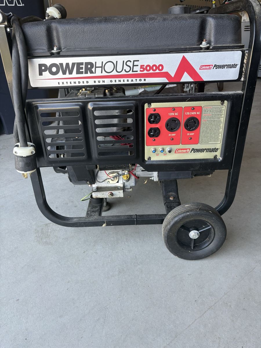 Generator Coleman Powerhouse 5000 10 hp
