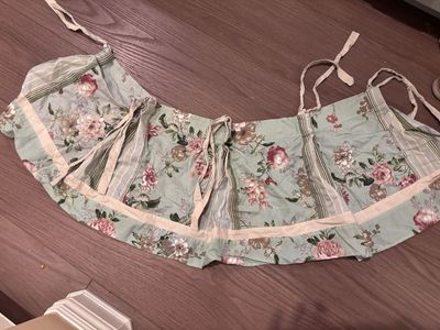 Darling window valance/curtain 36x16