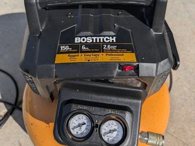 Bostitch 6-Gallon Compressor (Model BTFP02012)