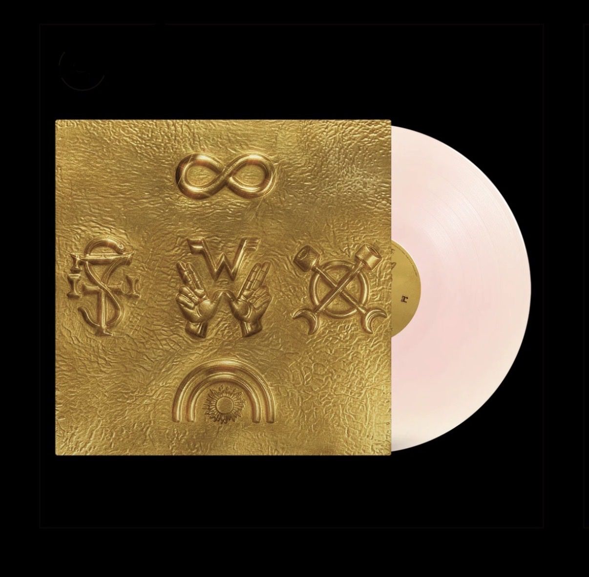 Weezer-SIGNED Artifact WZR. 003-Rose Gold Vinyl-Soft Pink Galaxy Vinyl LP-SEALED-Autographed-RARE