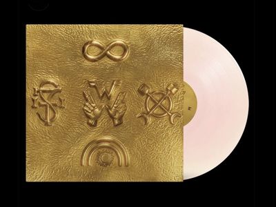 Weezer-SIGNED Artifact WZR. 003-Rose Gold Vinyl-Soft Pink Galaxy Vinyl LP-SEALED-Autographed-RARE