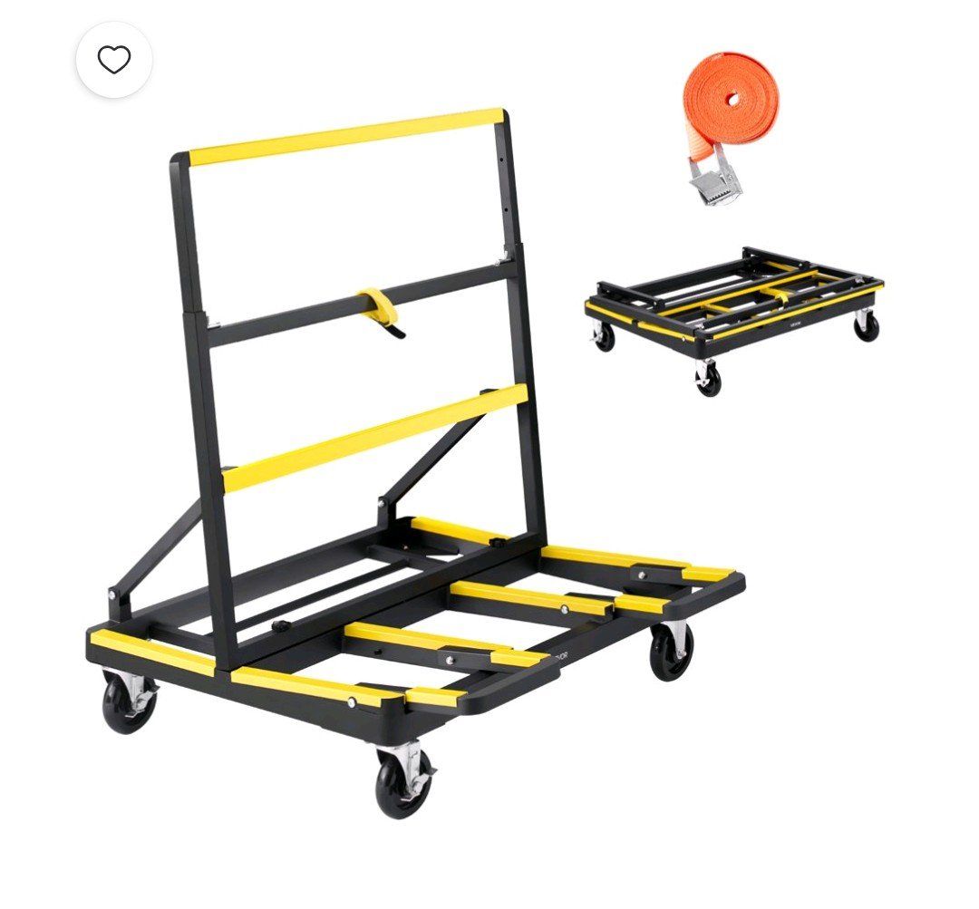 Vevor 1800lb Capacity Folding Drywall Panel Cart