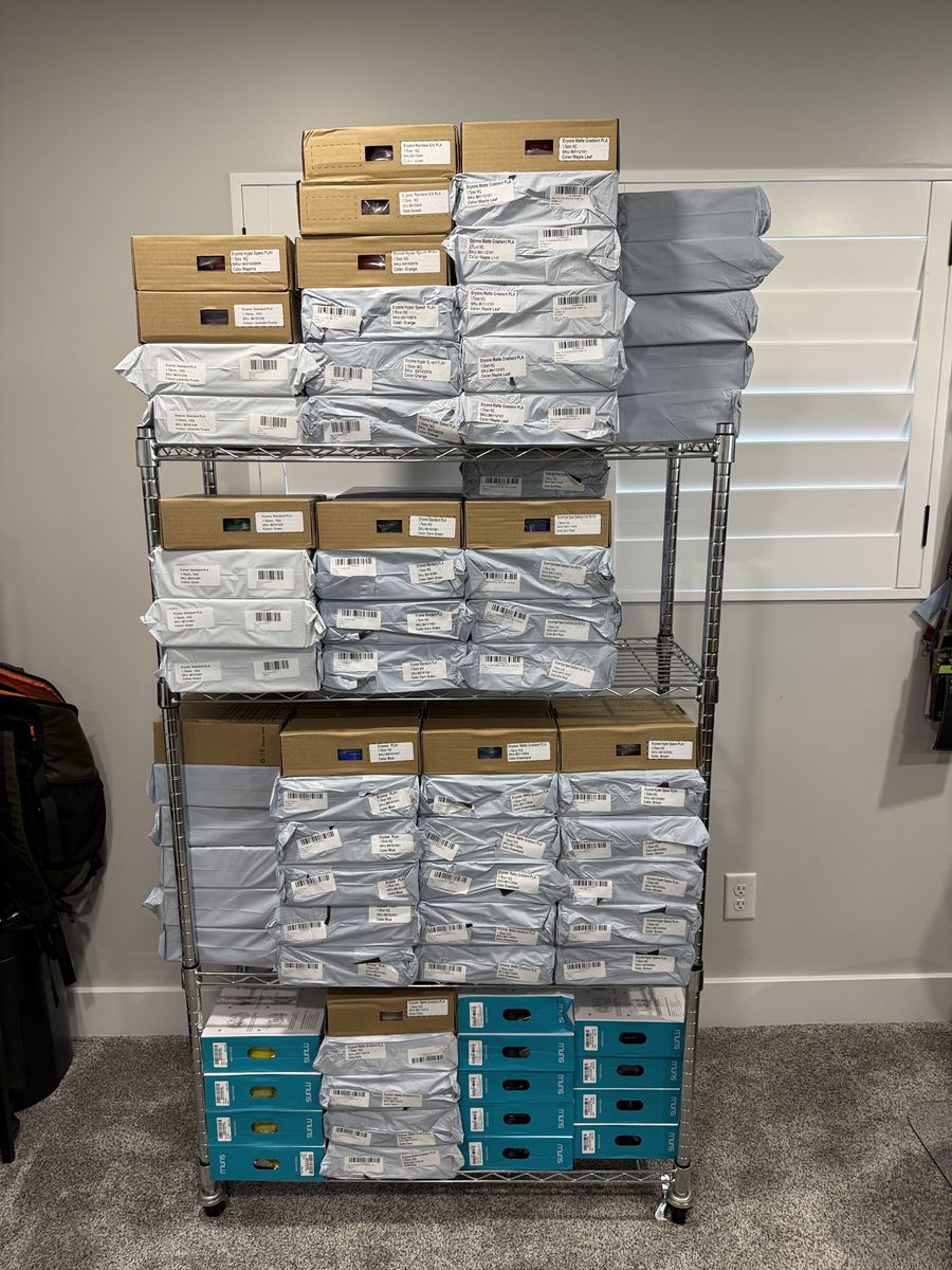 3D Printer PLA Filament Blowout - $11