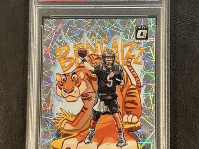 2023 Donruss Optic Joe Burrow Downtown PSA 9 Mint Bengals SP