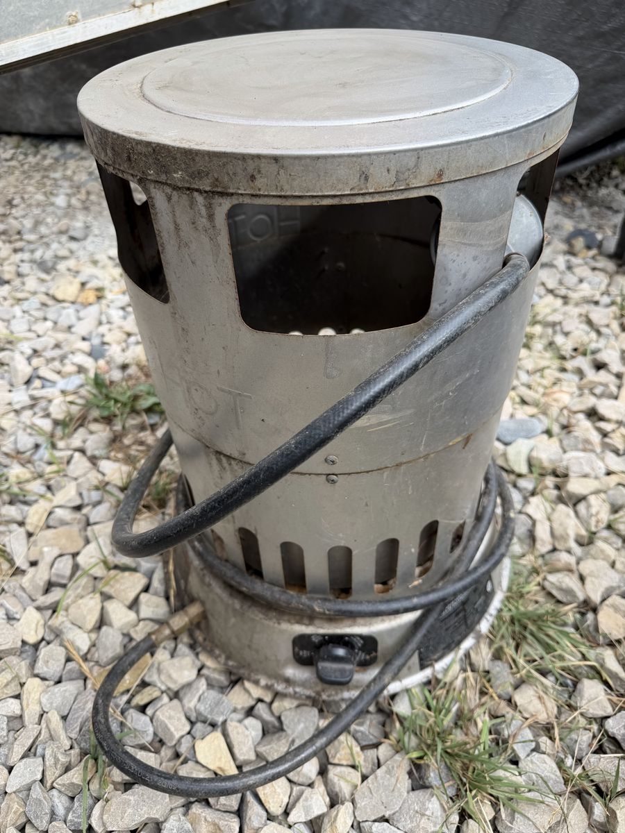 Portable Outdoor Propane Convection Heater with Hose