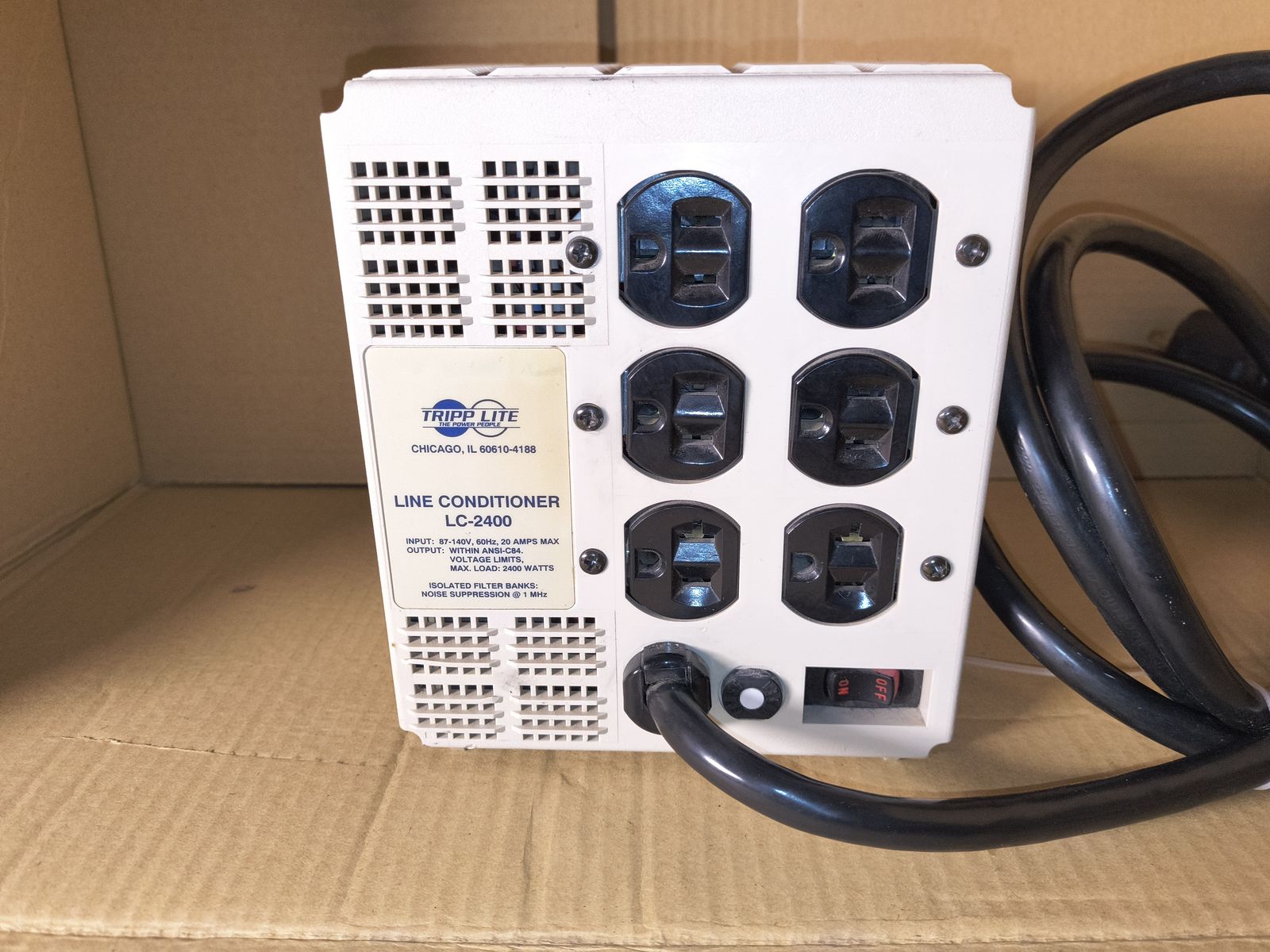 Tripp-Lite Lc-2400 Line Conditioner