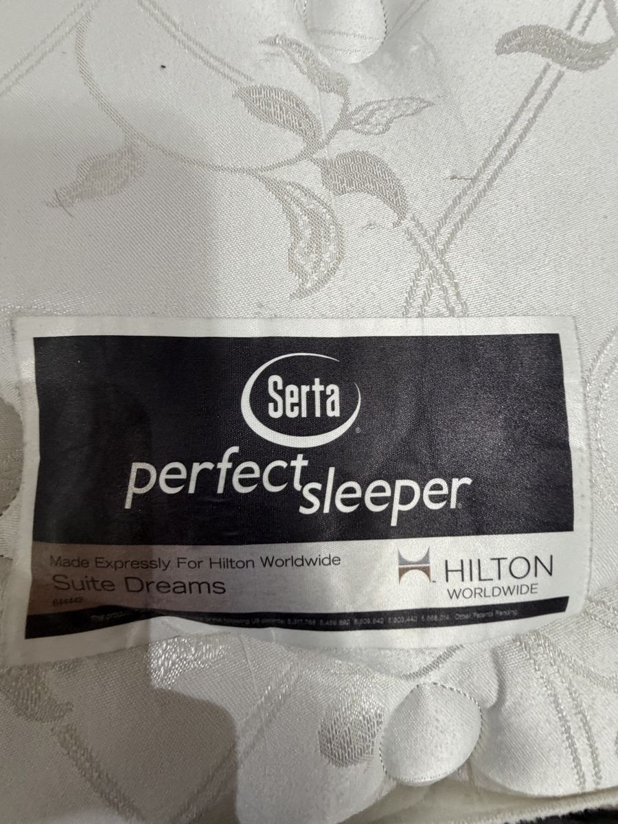 Free double mattress and boxspring