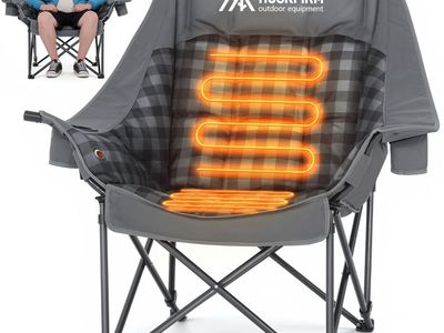Huskfirm Oversized Heated Camping Chair