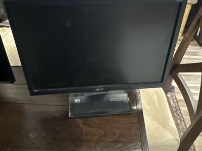 Acer 20-inch LCD Computer Monitor - Black, Used