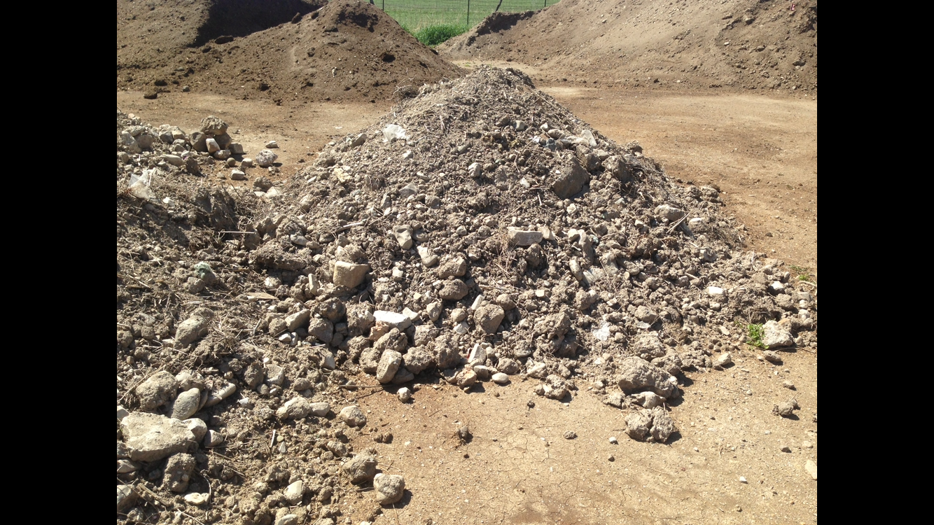 Rocky fill dirt