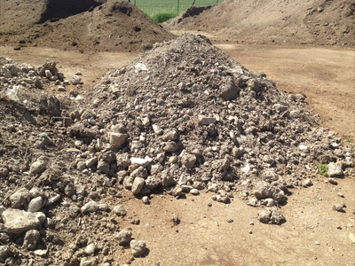 Rocky fill dirt