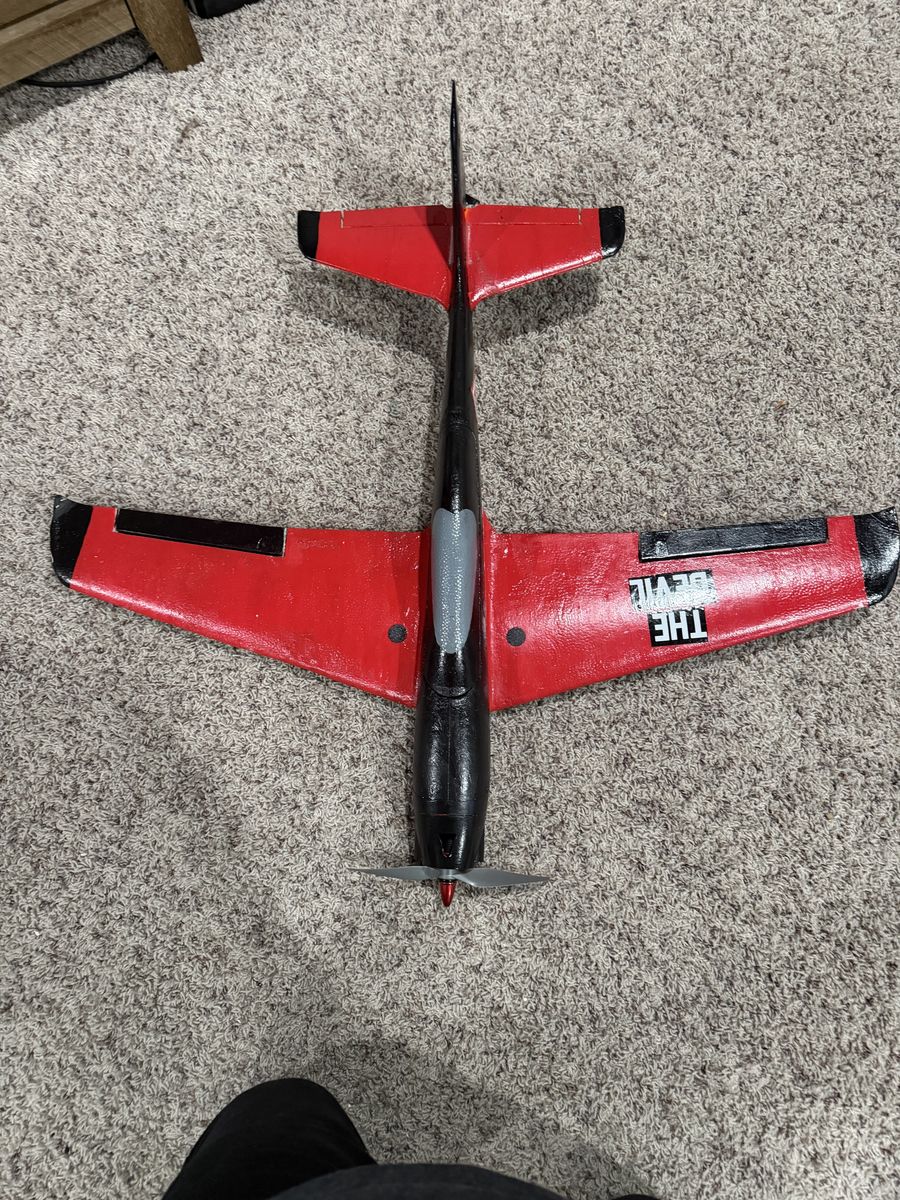 Eflite V900 RC Plane Upgraded ESC and Motor