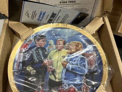 Star Trek Journey To Babel Plate