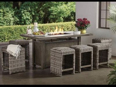 Members Mark Halstead 7-Piece Bar Set