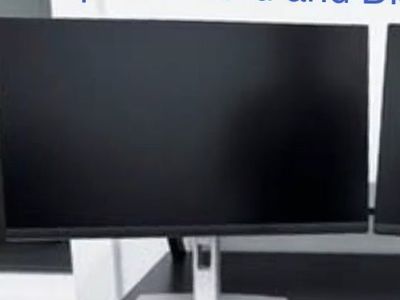 Dell Ultra Sharp u2422H 24-inch monitors $60 each or take both for $100 retails $360 each soundbar with purchase of both