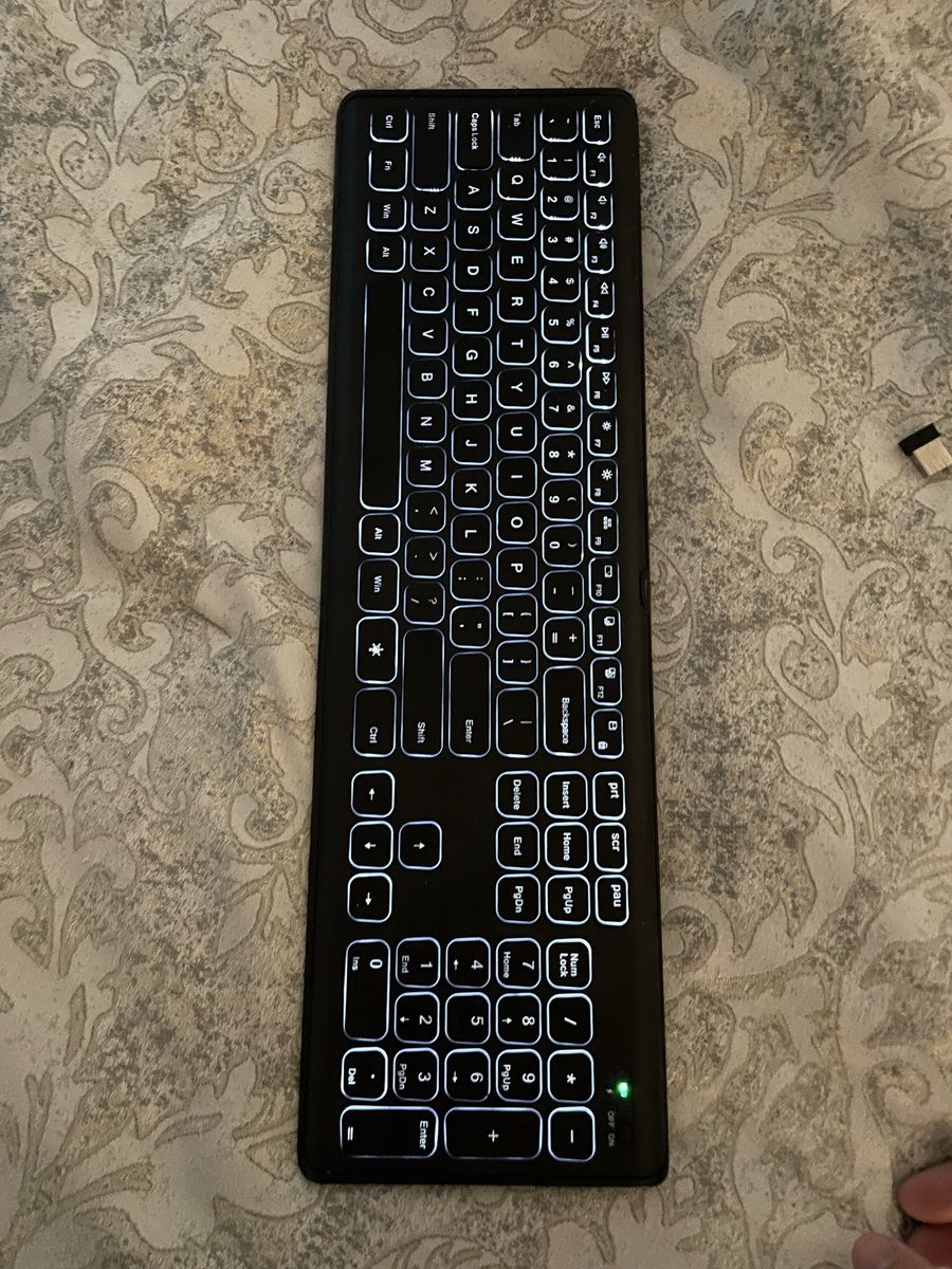 Backlit Wireless Keyboard