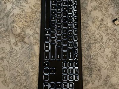 Backlit Wireless Keyboard