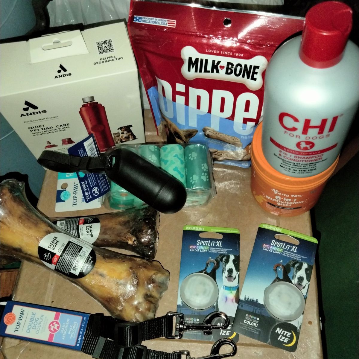 dog stuff, brand new