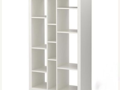 IKEA kallax bookshelf console shelving