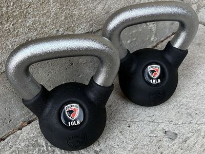 American Barbell 10lb Kettlebells (Pair)