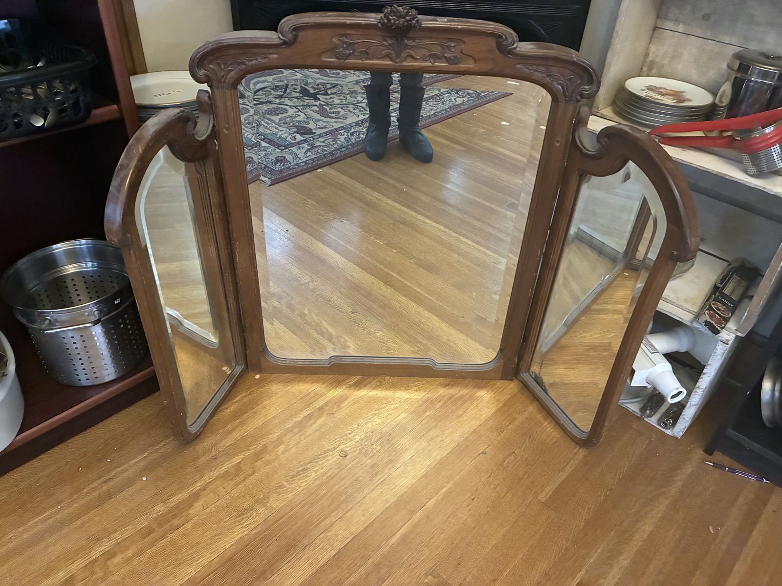 Antique mirror