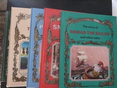 All 5 hardcover books (large) for $4