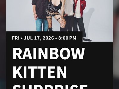 Rainbow Kitten Surprise Concert Ticket - Grand Sierra Resort, Reno, NV - July 17, 2026