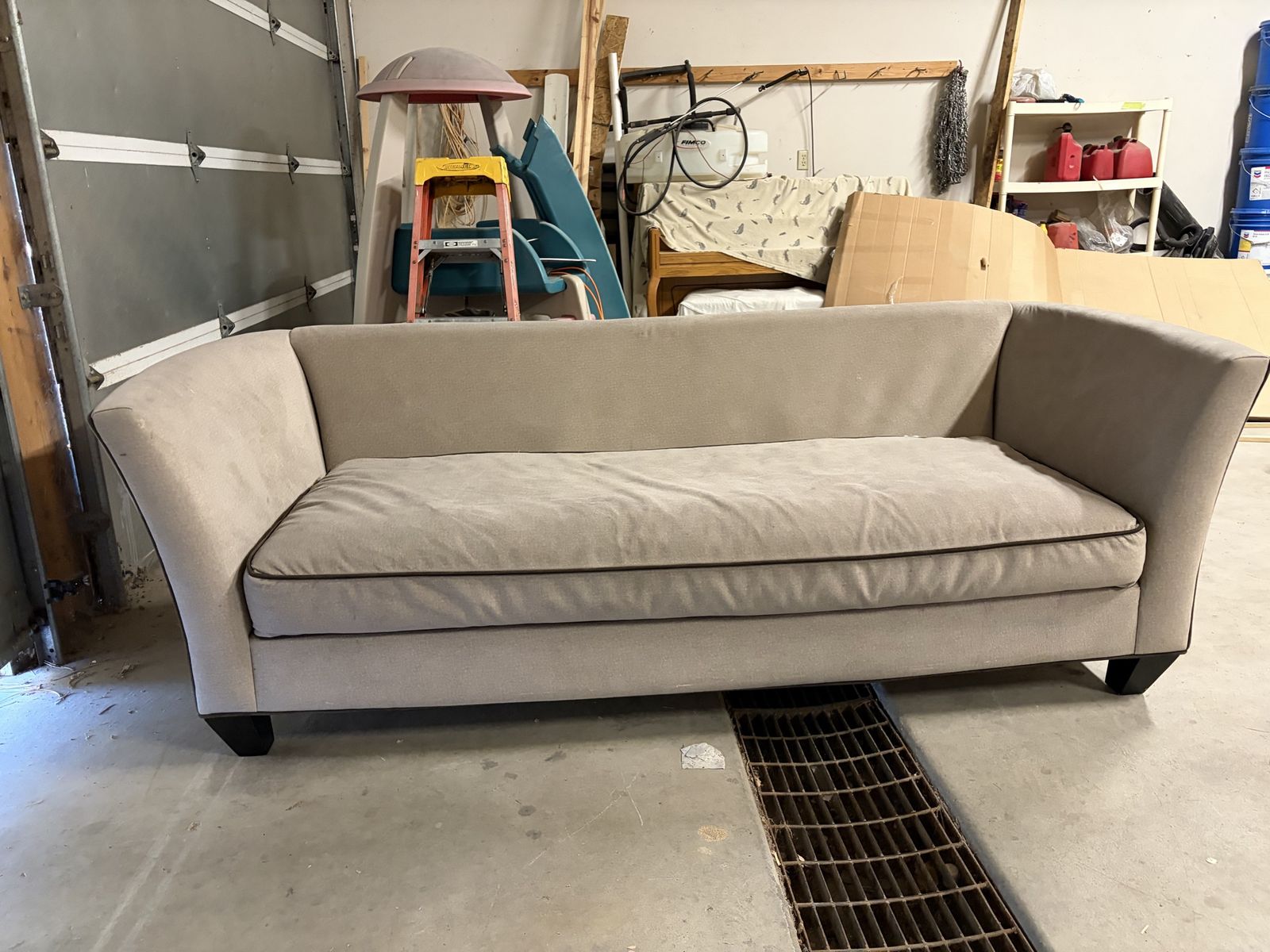 Deep comfy couch
