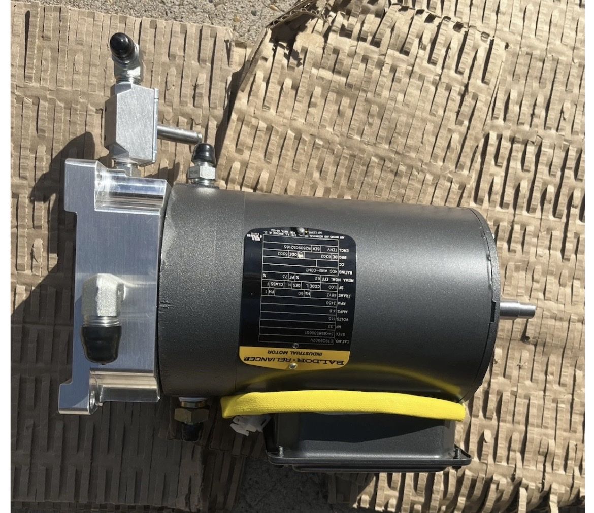 Baldor Reliance 2 HP 115V Single Phase TEFC Base-Mounted Motor 37D903S307