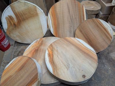 Multi color poplar Lathe Woodturning Blanks
