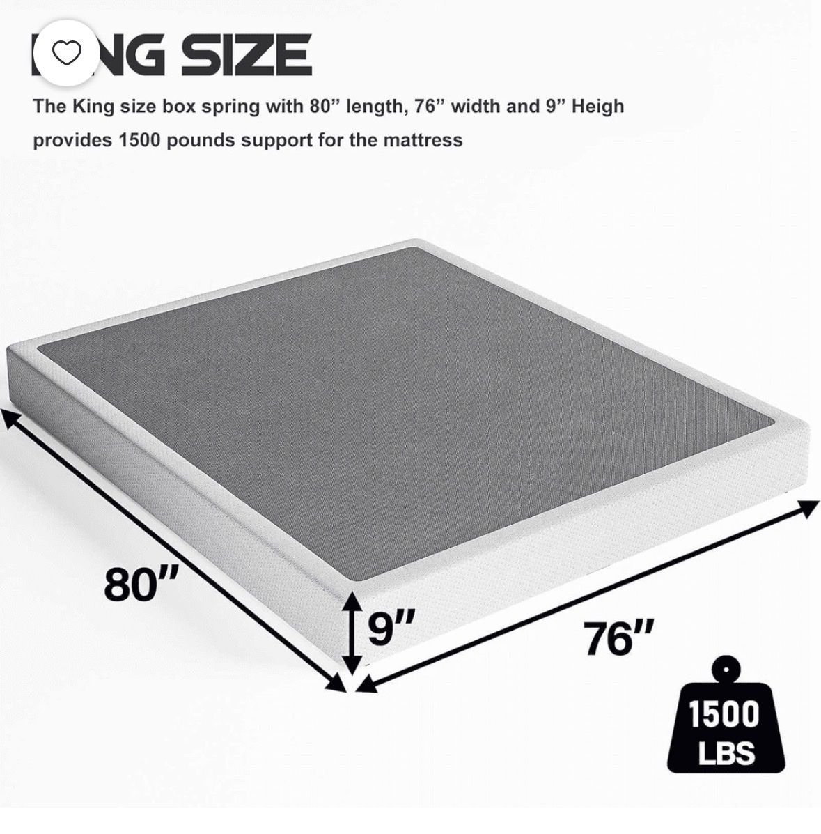 King Size Box Spring