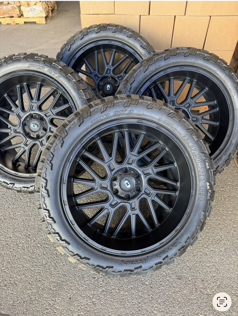 33x12.50x22 Wheels and Tires