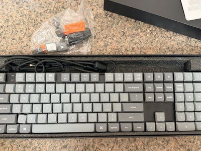 Keychron K5 Max Low Profile Wireless Mechanical Keyboard - Grey/Black
