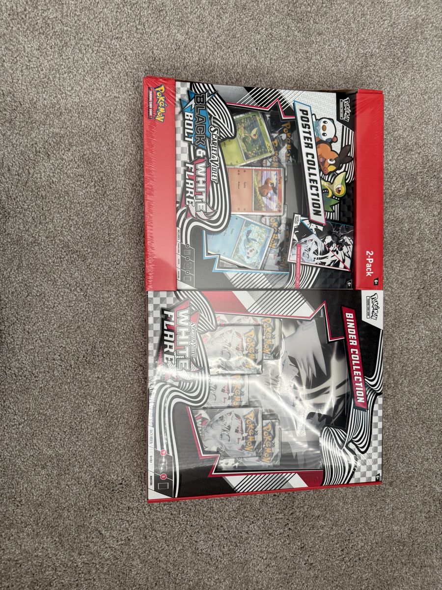 Pokemon White Flare Binder Set