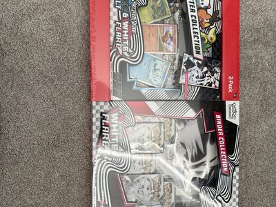 Pokemon White Flare Binder Set