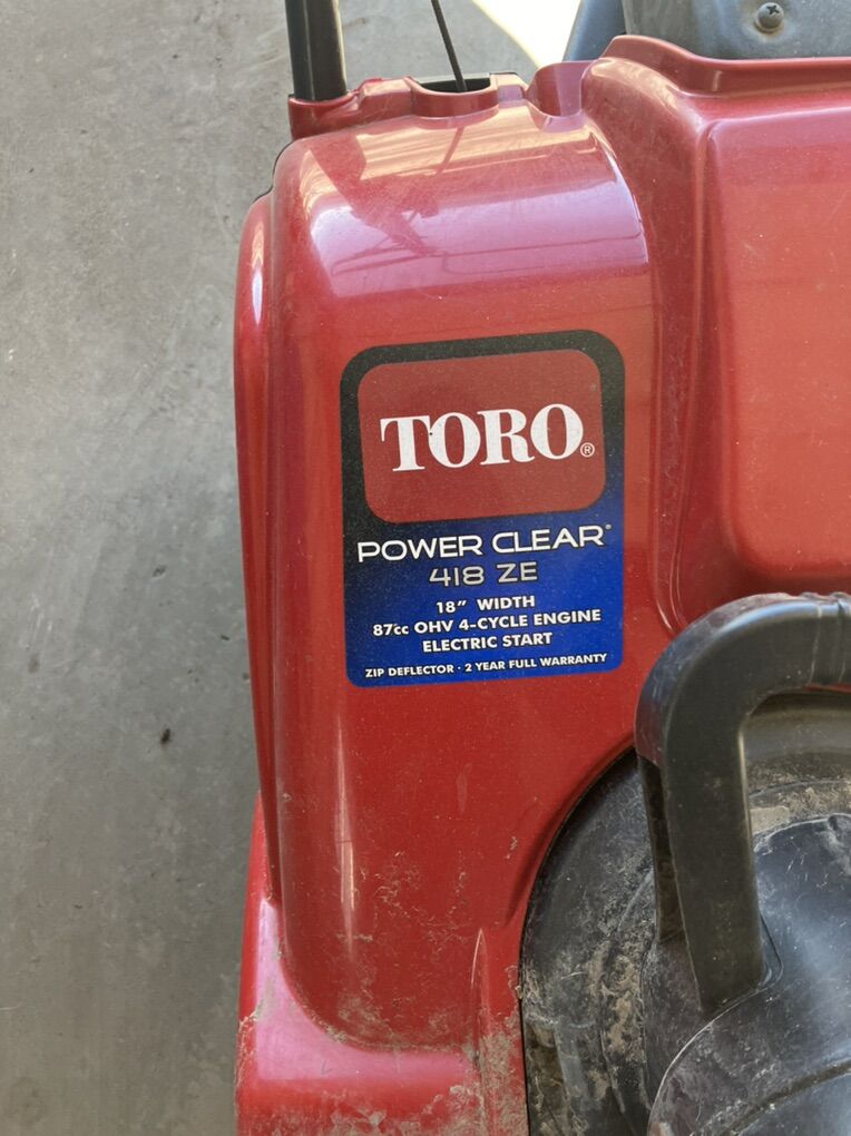 Toro Snow Blower