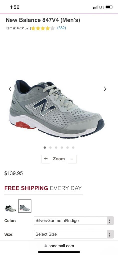 New Balance 847V4 Shoes