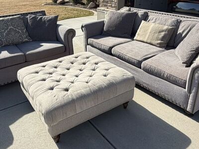 Couch, Loveseat, & Ottoman