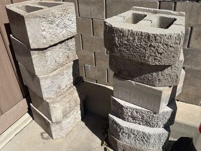 Used Retaining Wall Blocks * Good condition