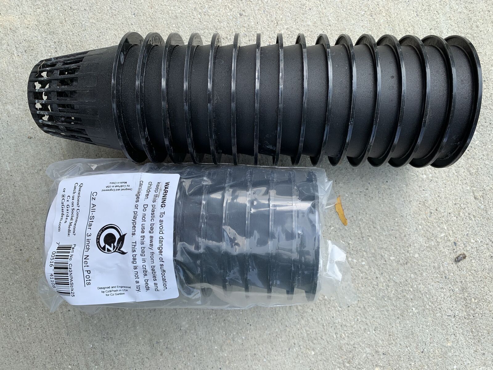 3" Hydroponic Net Pots