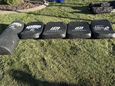 Academy Sports & Universal Athletic Football Training Pads & Tackle Dummy Set - 5 Pieces