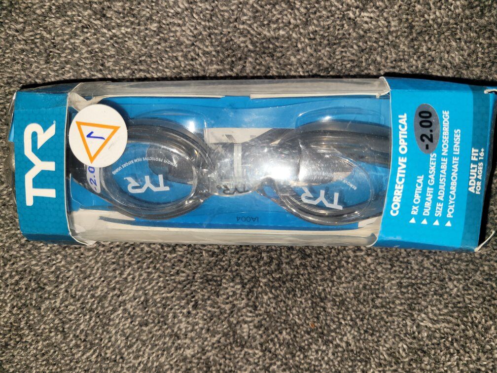 TYR Adult Corrective Optical Goggles -2.00
TYR Adu