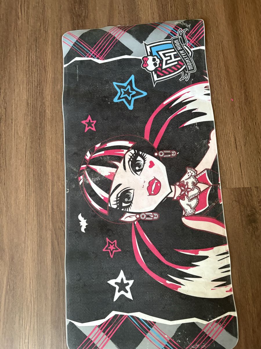 Monster High Draculaura Non-Slip Bath Tub Mat with Suction Cups