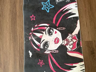 Monster High Draculaura Non-Slip Bath Tub Mat with Suction Cups