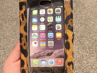 Leopard Print Wallet Case for iPhone