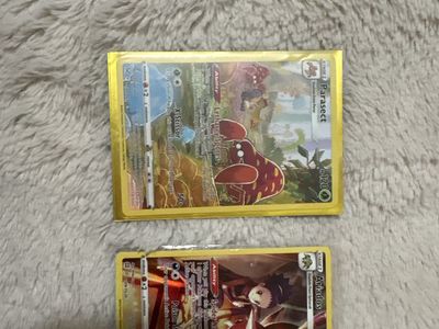 2 full art Pokémon cards