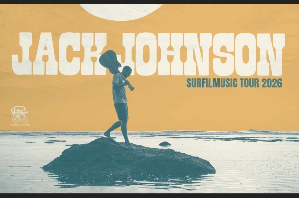 Jack Johnson Surf Film Music Tour 2026 Concert Tickets -TWO TICKETS 